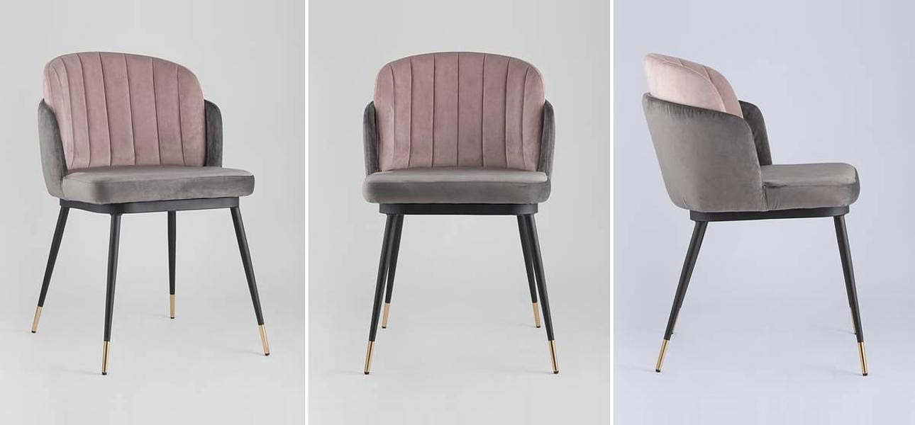 Стул Penelope Chair Серый цвет Стул Penelope Chair Серый цвет - Loft-Concept в Челябинске