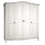 Шкаф белый из массива бука в стиле прованс White Provence варинант исполнения - 1 | Loft Concept в Челябинске