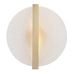 Бра с белым матовым стеклянным плафоном круглой формы Soft Glow Harmony варинант исполнения - 2 | Loft Concept в Челябинске