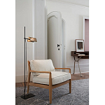 Торшер с плафоном из перфорированного металла Elledge Floor Lamp варинант исполнения - 2 | Loft Concept в Челябинске