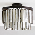 Потолочный светильник с подвесами из перламутра Unique Shine Effect варинант исполнения - 4 | Loft Concept в Челябинске