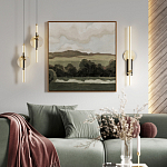 Подвесной светильник с шарообразным плафоном из алебастра и бронзовой декоративной стрекозой Alaris  варинант исполнения - 5 | Loft Concept в Челябинске