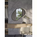 Зеркало асимметричной формы Oval Light Reflection варинант исполнения - 4 | Loft Concept в Челябинске