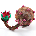 Статуэтка тропический фрукт Pandora Tropical Fruit Fuchsia Green Brown Flower варинант исполнения - 2 | Loft Concept в Челябинске