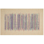 Ковер с геометрическим узором из комбинированного состава Full rhythm варинант исполнения - 1 | Loft Concept в Челябинске