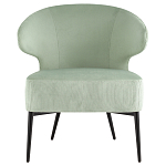 Современное мягкое кресло на металлических ножках Rakush Pistachio варинант исполнения - 2 | Loft Concept в Челябинске