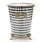 Фарфоровое кашпо Black and white square варинант исполнения - 3 | Loft Concept в Челябинске