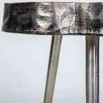 Металлический столик со столешницей в виде слеба Slabby варинант исполнения - 2 | Loft Concept в Челябинске