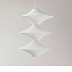 Подвесной вязаный белый светильник «Звезда Востока 03» варинант исполнения - 2 | Loft Concept в Челябинске