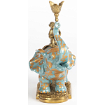 Фарфоровый подсвечник Слон с эмоцией Fluens варинант исполнения - 4 | Loft Concept в Челябинске