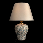 Настольная лампа с цветочной росписью Lamp Flower Painting варинант исполнения - 2 | Loft Concept в Челябинске