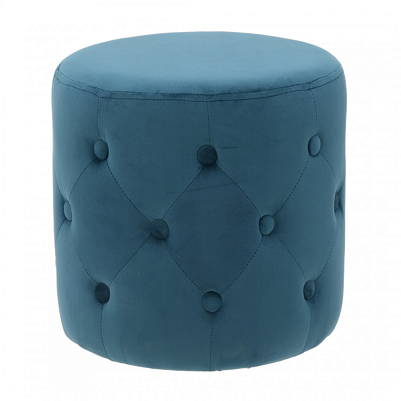 Пуф Capitone Turquoise Синий Пуф Capitone Turquoise Синий в Челябинске | Loft Concept