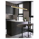 Люстра линейная светодиодная в минималистичном стиле New Age of Light варинант исполнения - 5 | Loft Concept в Челябинске