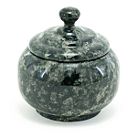 Сахарница из натурального камня Змеевик Stone Sugar Bowls варинант исполнения - 3 | Loft Concept в Челябинске