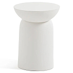 Приставной столик белого цвета Tori варинант исполнения - 2 | Loft Concept в Челябинске