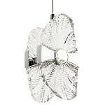 Подвесной светильник из хрусталя Fleuretta Crystal Chrome Hanging Lamp варинант исполнения - 1 | Loft Concept в Челябинске