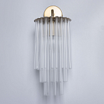 Бра с круглым основанием и длинными прозрачныи стеклянными трубками Nembus варинант исполнения - 3 | Loft Concept в Челябинске