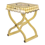 Приставной столик с ящиком в стиле ретро Vintage Rustic Tablecloth варинант исполнения - 2 | Loft Concept в Челябинске