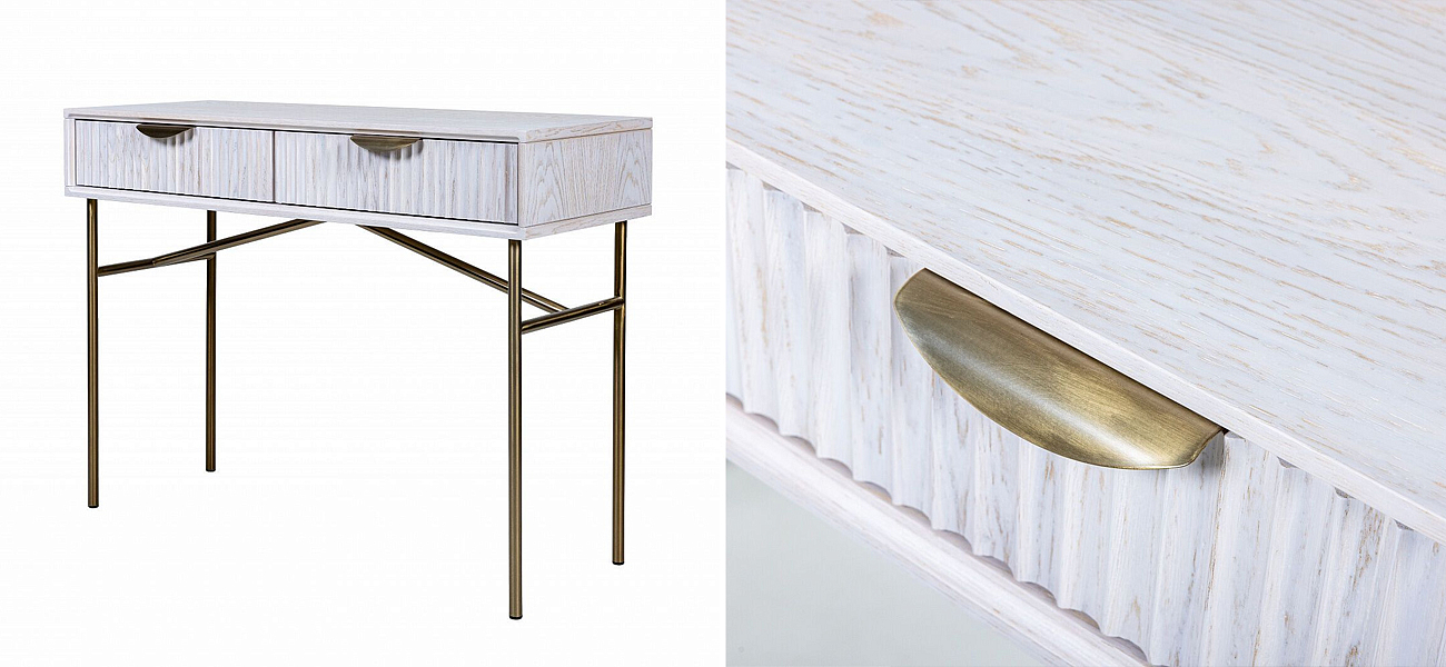 Консоль Antique Order Шпон Беленого дуба Консоль Antique Order Шпон Беленого дуба - Loft-Concept в Челябинске