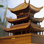 Макет Китайской башни архитектурная миниатюра  варинант исполнения - 1 | Loft Concept в Челябинске