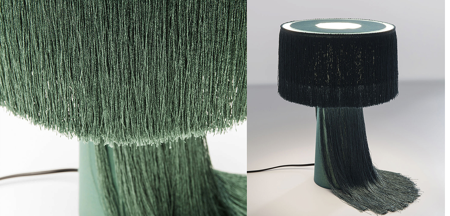 Настольная лампа Green Fringes - Loft-Concept в Челябинске