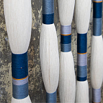 Настенное украшение из нитей Корона с кисточками Crown Wall Hanging варинант исполнения - 2 | Loft Concept в Челябинске