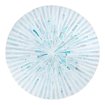 Столик с инкрустацией с перламутровым узором Dominic Blue варинант исполнения - 2 | Loft Concept в Челябинске