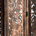 Ширма с  орнаментом ручная резьба Indian Antique Furniture варинант исполнения - 3 | Loft Concept в Челябинске