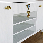 Комод-буфет Elsa Dreams White с открытыми полками   варинант исполнения - 5 | Loft Concept в Челябинске