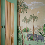 Обои ручная роспись Dandaka Glades Original colourway on painted Xuan paper варинант исполнения - 1 | Loft Concept в Челябинске