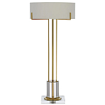 Настольная лампа на прозрачном основании Light Flowing Up варинант исполнения - 2 | Loft Concept в Челябинске