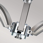 Люстра с белыми стеклянными плафонами в форме цилиндра Feiss варинант исполнения - 4 | Loft Concept в Челябинске