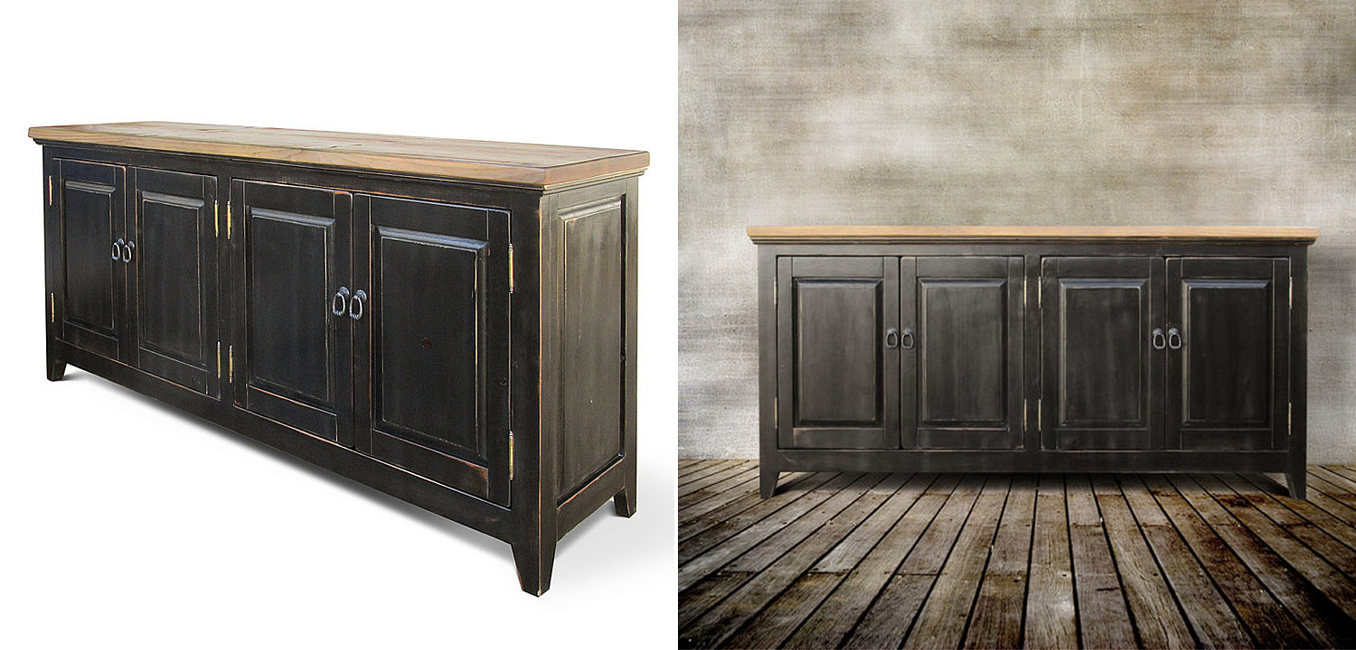 Комод в стиле прованс Sidsel Provence HARMONIE Antique Black Черный Комод в стиле прованс Sidsel Provence HARMONIE Antique Black Черный - Loft-Concept в Челябинске