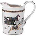 Чайный сервиз из фарфора с изображением лошадей на 6 персон 15 предметов Porcelain Horse Set  варинант исполнения - 4 | Loft Concept в Челябинске