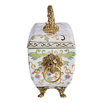 Шкатулка с фигуркой льва на крышке Eden Garden варинант исполнения - 4 | Loft Concept в Челябинске