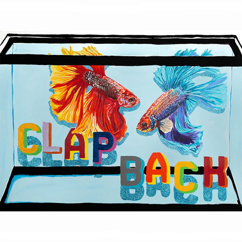 Картина Clap Back Мульти Картина Clap Back Мульти в Челябинске | Loft Concept