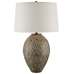 Настольная лампа с текстурным узором Movement of Smooth Lines варинант исполнения - 3 | Loft Concept в Челябинске