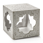 Приставной столик с перламутром Bone Inlay Side Table Floral Design варинант исполнения - 1 | Loft Concept в Челябинске