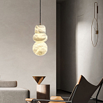 Подвесной светильник с фигурными плафонами Stone Triad варинант исполнения - 4 | Loft Concept в Челябинске