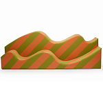 Дизайнерский модульный диван волнистой формы с цветным принтом Poltronova Superonda Sofa варинант исполнения - 27 | Loft Concept в Челябинске