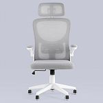 Кресло для компьютерного стола Easement Grey&White варинант исполнения - 2 | Loft Concept в Челябинске