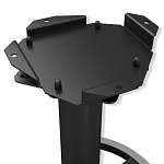 Барный стул вращающийся со спинкой Синий Велюр Vendramin Chair варинант исполнения - 7 | Loft Concept в Челябинске