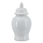 Ваза с крышкой однотонная Высота 31 см Chinoiserie Ceramics варинант исполнения - 12 | Loft Concept в Челябинске