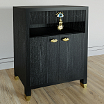 Комод Elsa Dreams Black Двухстворчатый  варинант исполнения - 1 | Loft Concept в Челябинске