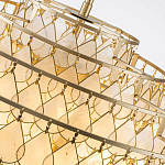 Люстра многоярусная с декором из натуральной морской ракушки Iridescent Light варинант исполнения - 6 | Loft Concept в Челябинске