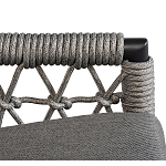 Кресло уличное темно-серое Street Bliss варинант исполнения - 4 | Loft Concept в Челябинске