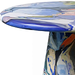 Дизайнерский журнальный стол с цветным орнаментом Unyly варинант исполнения - 3 | Loft Concept в Челябинске