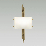 Бра с изогнутым плафоном на бронзовом основании с вертикальным декором из металлических трубок Sohne варинант исполнения - 6 | Loft Concept в Челябинске