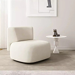 Дизайнерский журнальный стол белый в форме геометрических фигур Cydogic варинант исполнения - 1 | Loft Concept в Челябинске