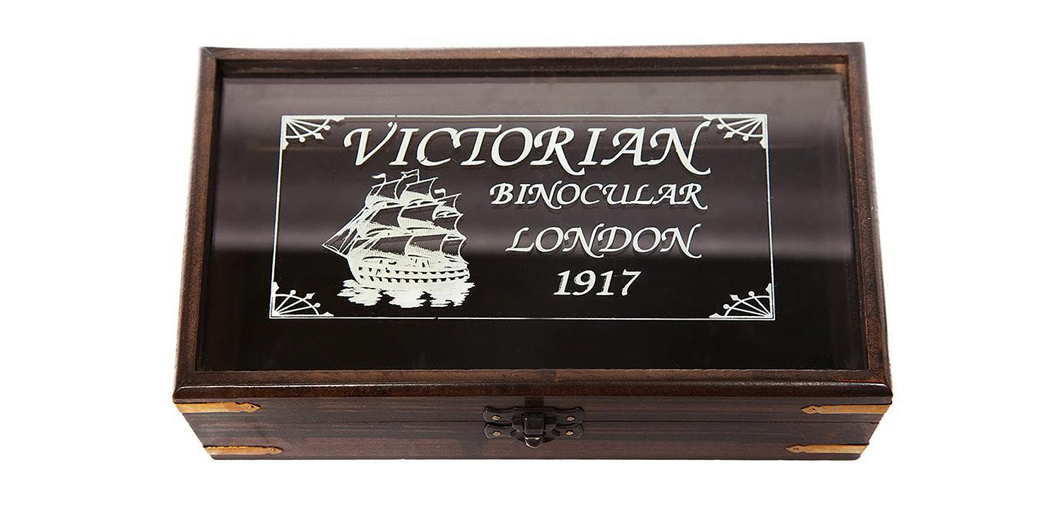 Винтажный бинокль в подарочной коробке Copper Binoculars - Loft-Concept в Челябинске